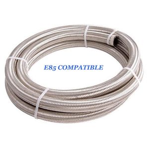 S/S BRAIDED HOSE E85 COMPATIBLE